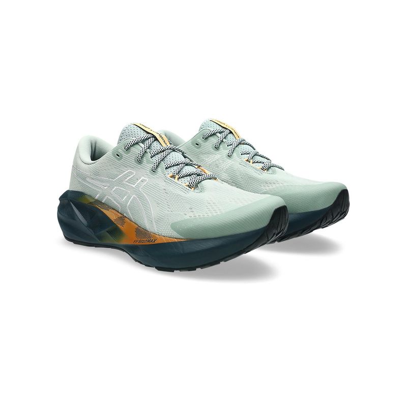 ASICS NOVABLAST 5 TR Men Nature Green Running Shoes (UK 5)