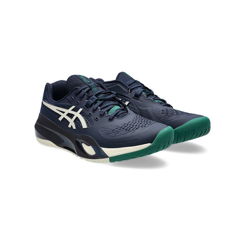 ASICS GEL-RESOLUTION X Men Navy Blue Tennis Shoes (UK 7)