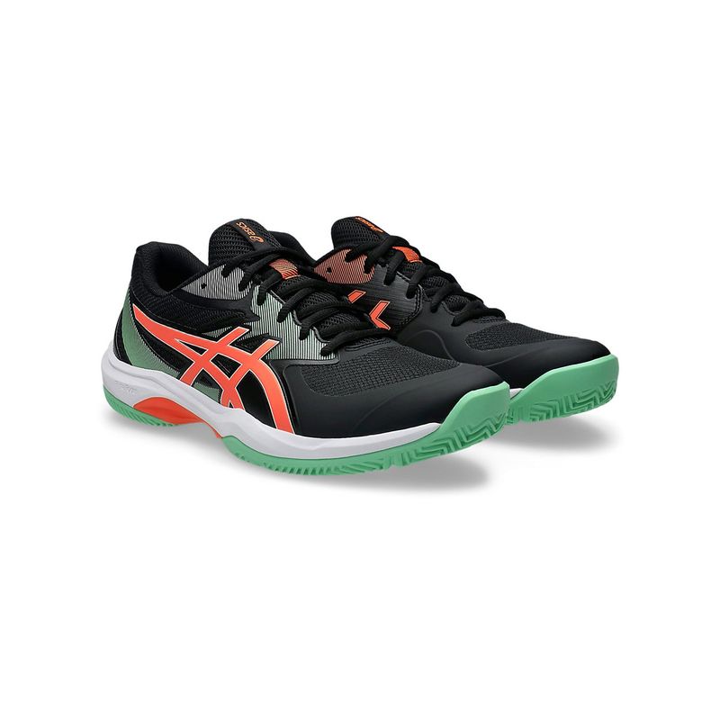 ASICS GAME FF PADEL Men Black Tennis Shoes (UK 7)