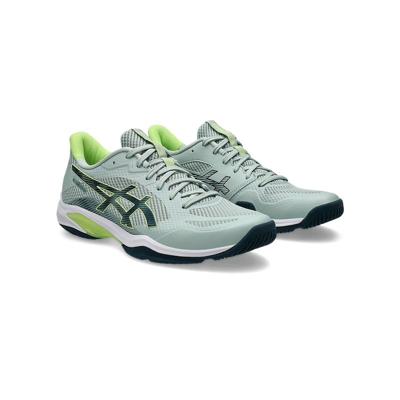 ASICS BLADE FF 2 Men Lichen Green Indoor Badminton Shoes (UK 12)