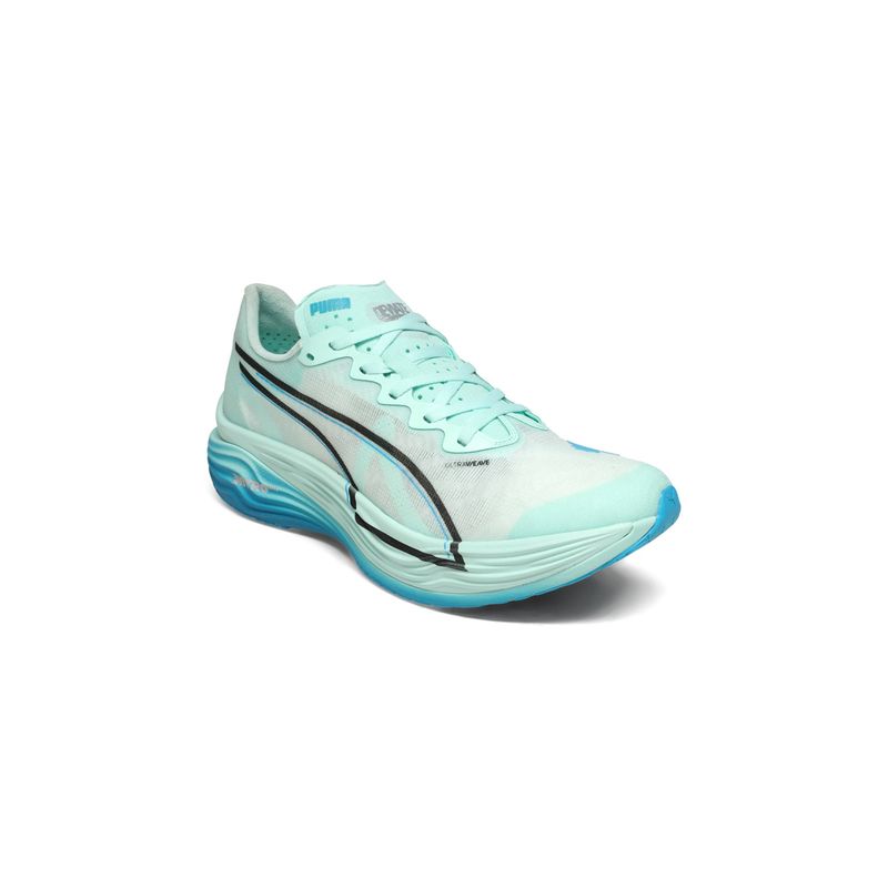 Puma Deviate NITRO Elite 3 Men Green Running Shoes (UK 6.5)