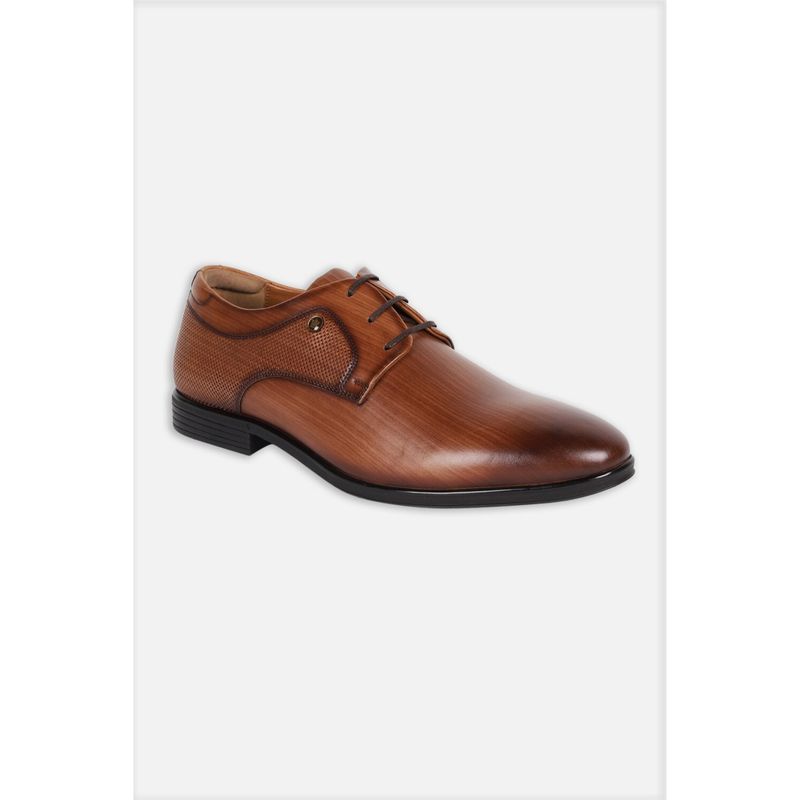Louis Philippe Men Brown Leather Derbies (UK 6)