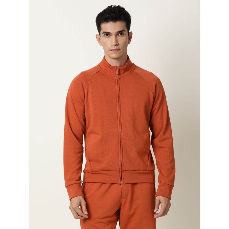 Rare Rabbit Azil Primary Orange Sweatshirt (M)