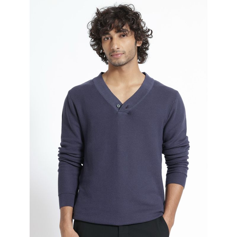 Rare Rabbit Breeze Primary Blue Sweater (S)