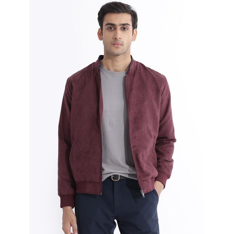 Rare Rabbit Henron Dark Red Jacket (M)