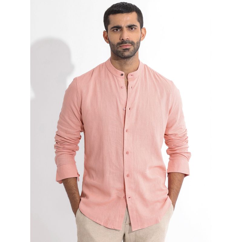 Rare Rabbit Lune LS Light Pink Shirt (XS)