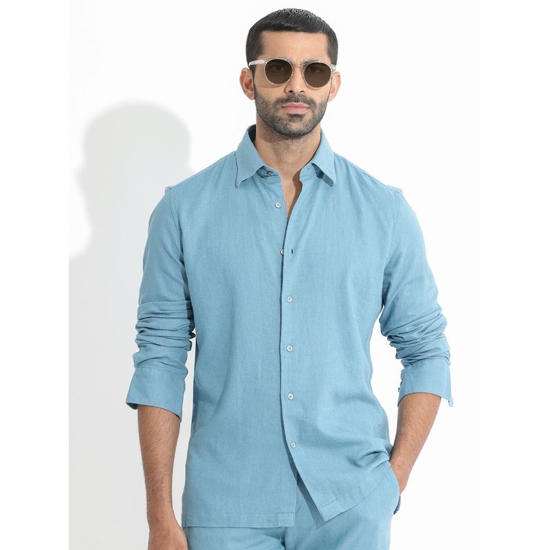 Rare Rabbit Lunet Light Blue Shirt (S)