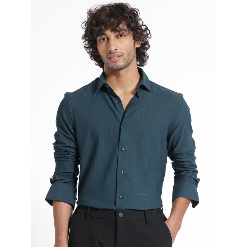 Rare Rabbit Me Primary Teal Shirt (2XL)