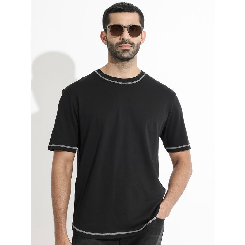 Rare Rabbit Sable Primary Black T-Shirt (XS)