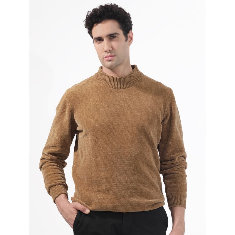 Rare Rabbit Chenee Primary Brown Sweater (S)