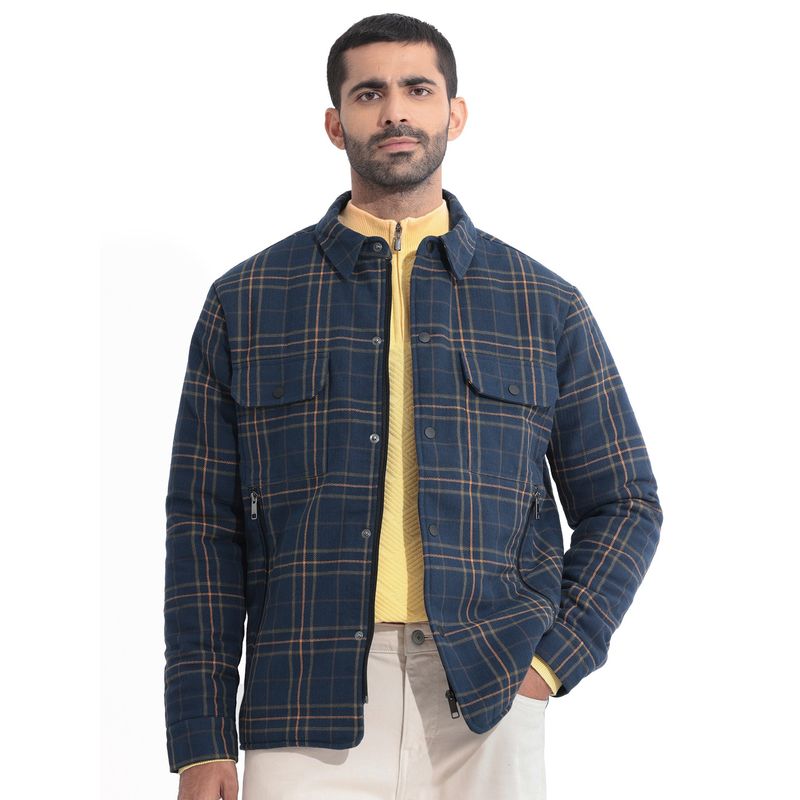 Rare Rabbit Hollis Dark Navy Jacket (S)