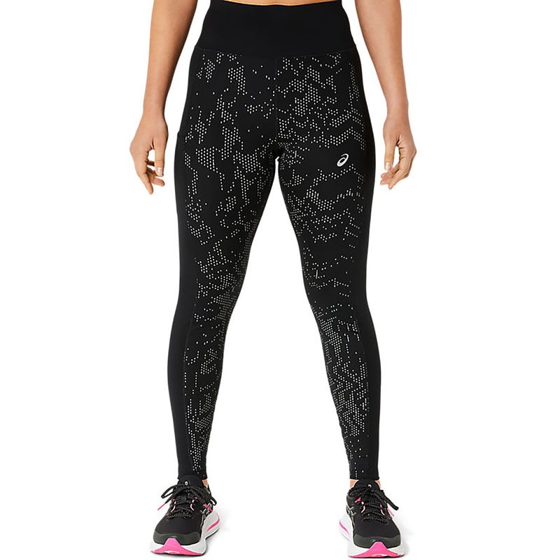 ASICS Lite Show Black Womens Tights (M)