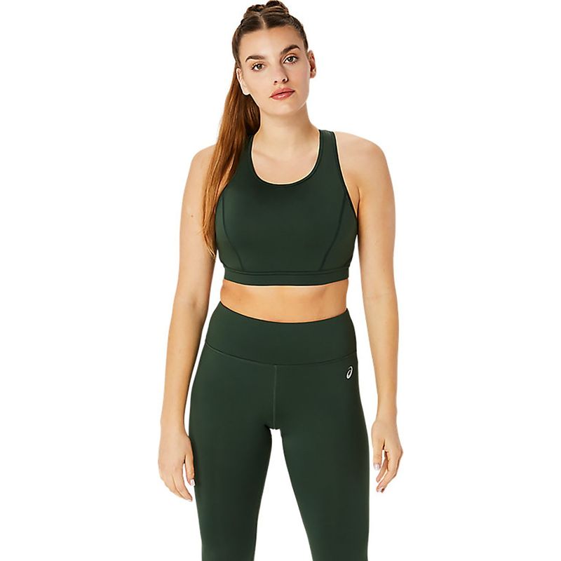 Buy ASICS High Impact Green Womens Sports Bra Online