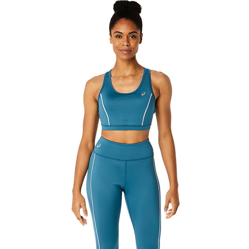 ASICS Training Core Blue Womens Sports Bra (L)