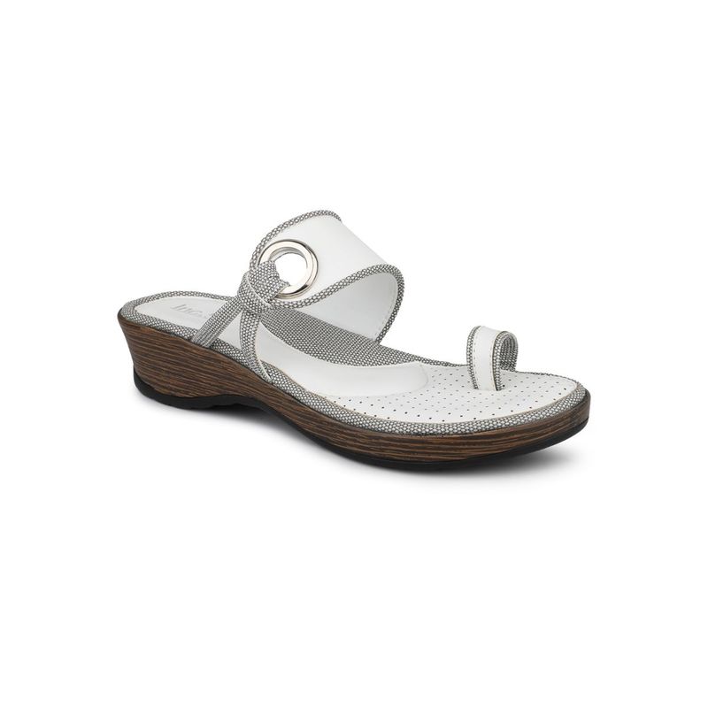 Buy Inc.5 Women White Casual Comfort Sandals Online
