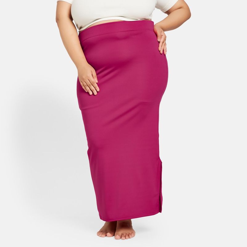 Secrets By ZeroKaata Women Plus Size Solid Seamless Saree Petticoat (4XL)