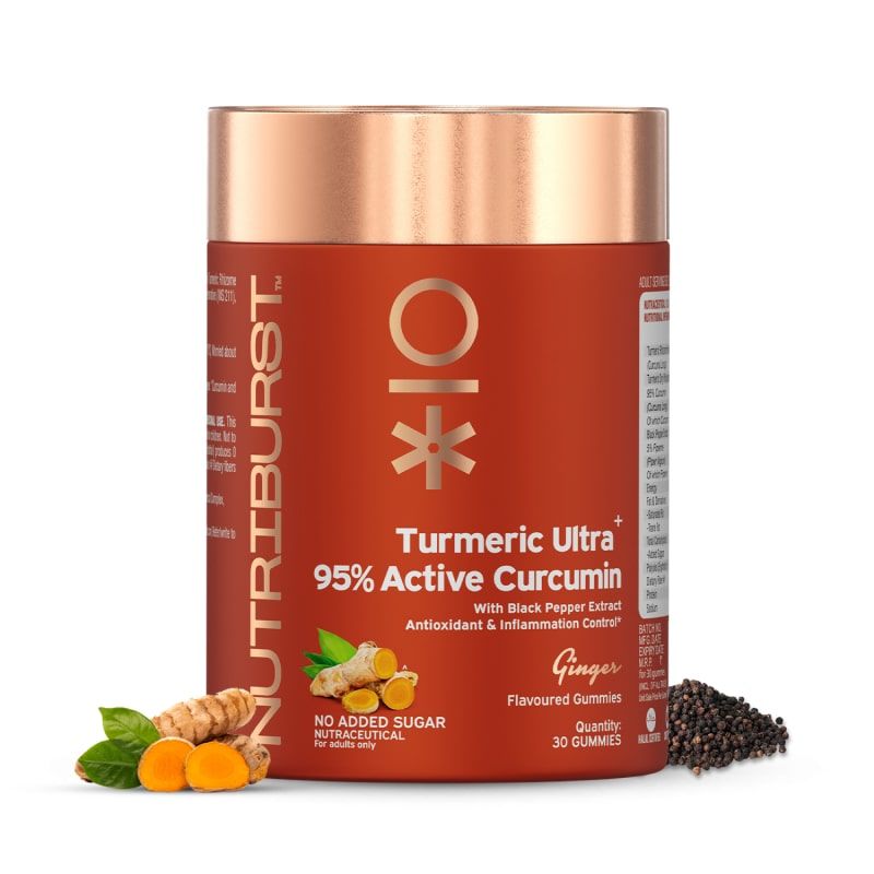 Buy Nutriburst Turmeric Ultra Gummies Ginger Online