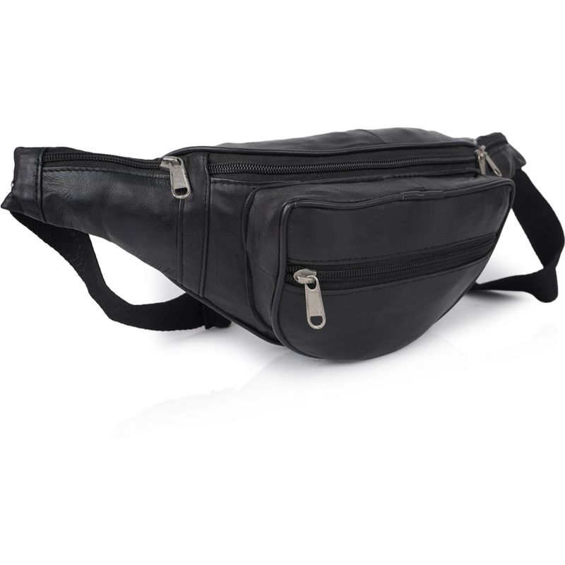 Buy Cimoni Black Stylish Classy Unique Design Short trip Waist Bag