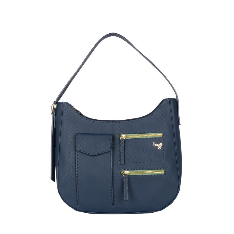 Baggit Eldon Medium Blue Hobo Handbag: Buy Baggit Eldon Medium Blue ...