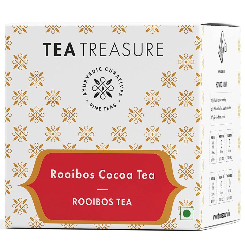 Tea Treasure Rooibos Cocoa Tea Bags