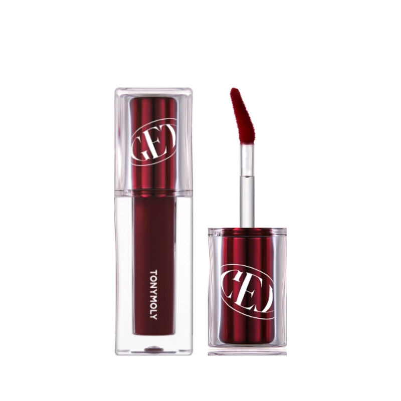TONYMOLY Korean Get It Lip Tint Waterful Butter-11 Winter Vin Chaud for Moisture-rich Velvet Texture