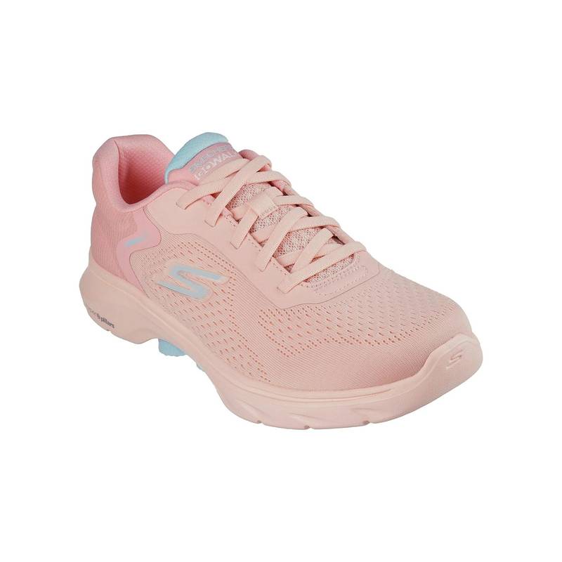 SKECHERS Go Walk 7 - Cosmic Waves Running Shoes Pink (UK 6)