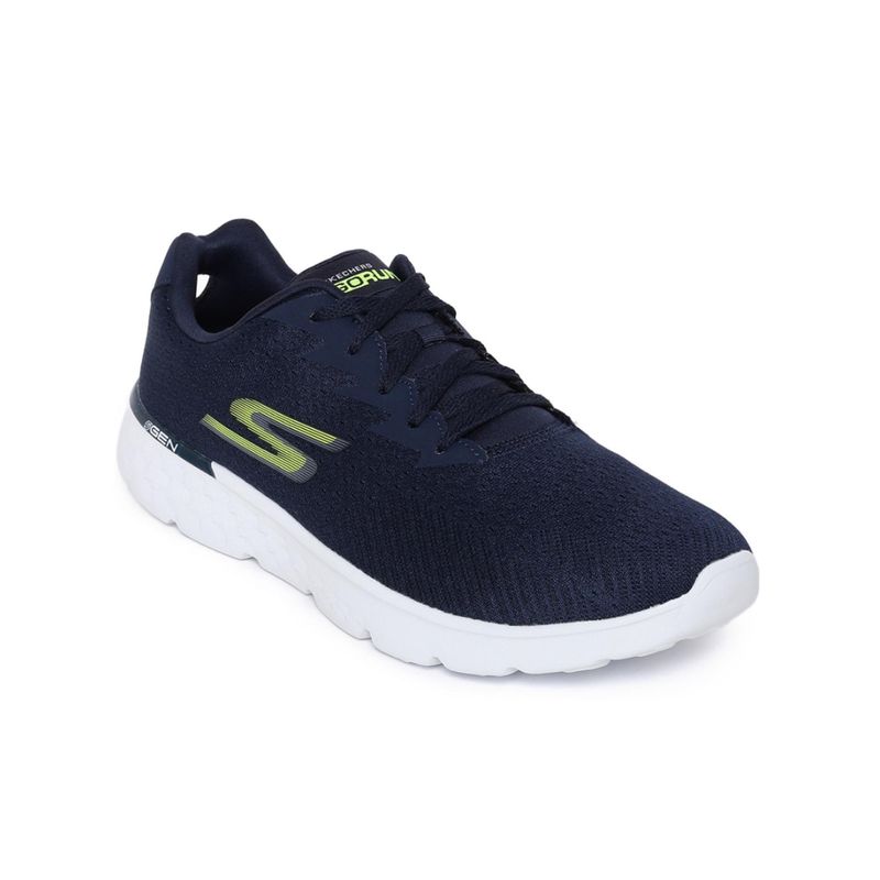 SKECHERS Go Run 400 - Generate Men Running Shoes Navy Blue (UK 6)