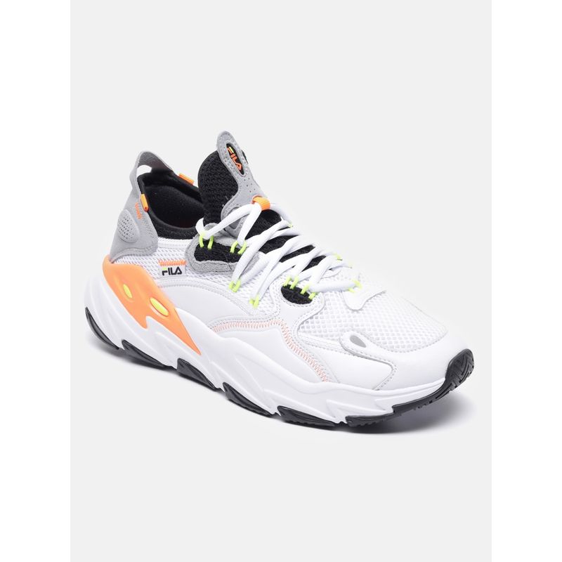 Fila Men White Ray Tracer Evo 2 Sneakers