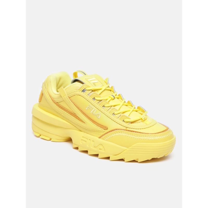 Buy Fila Women Yellow Disruptor Ii Exp Sneakers Online