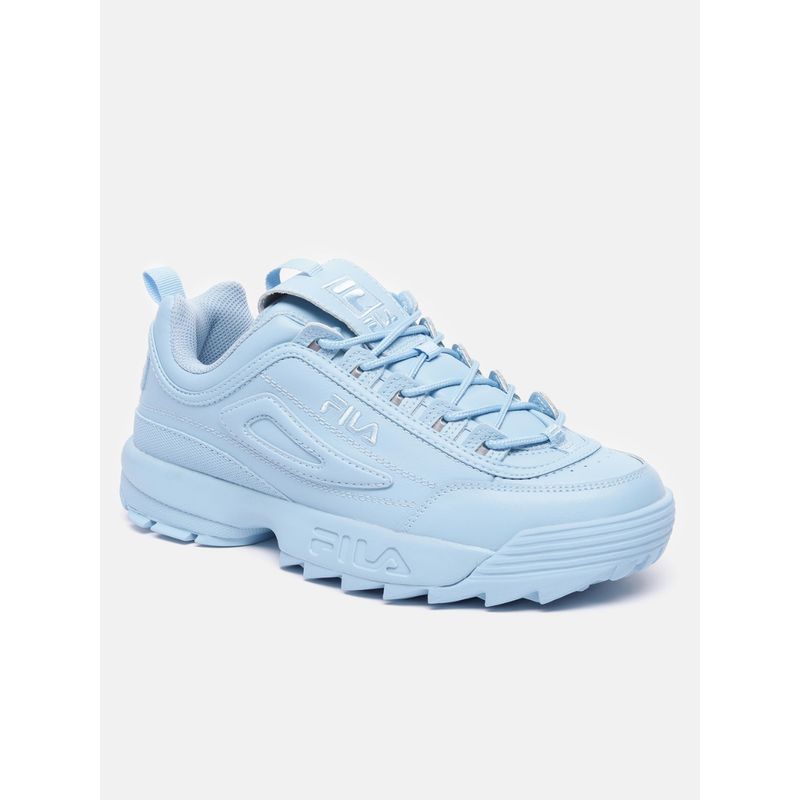 Fila Women Blue Disruptor Ii Premium Sneakers UK 3