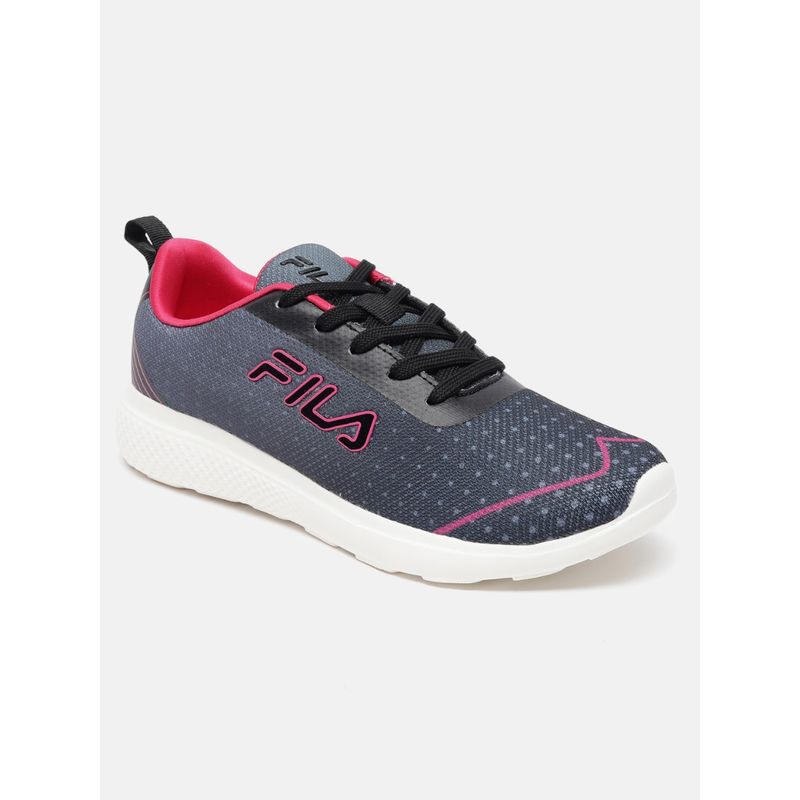 Fila black deals shoes women