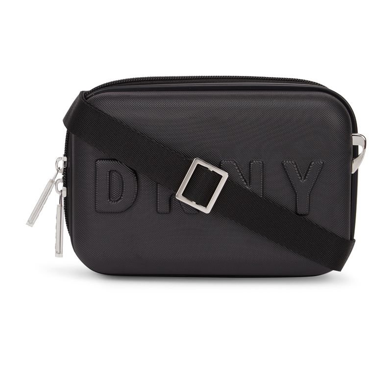 Buy DKNY Trademark Black Colour ABS Hard One Size Sling Bag Online