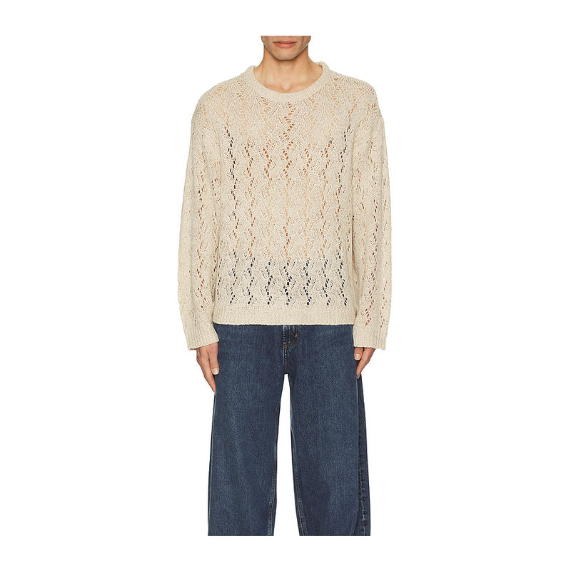 Obey Shimoda Tape Yarn Sweater (L)