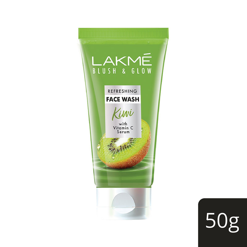Lakme Blush & Glow Kiwi Gel Face Wash 100% Real Kiwi Extract