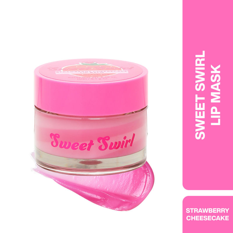 Makeup Revolution Sweet Swirl Lip Mask - Strawberry Cheesecake
