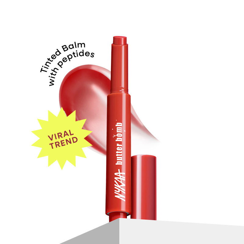 Nykaa Cosmetics Peptide Butter Bomb Lip Balm - Love Bug