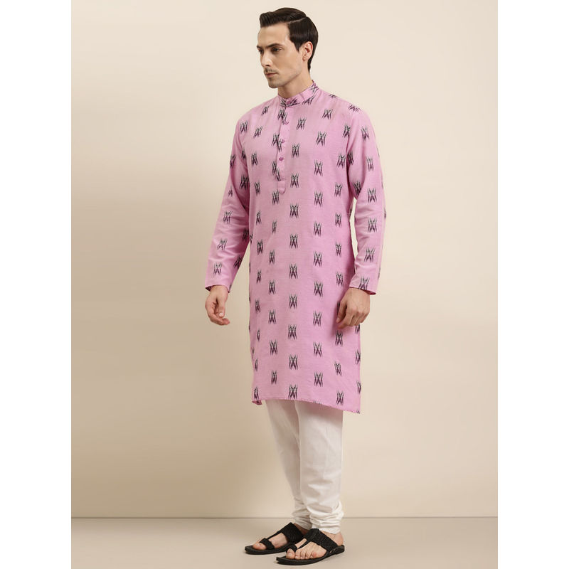 SOJANYA Cotton Purple Kurta (S)