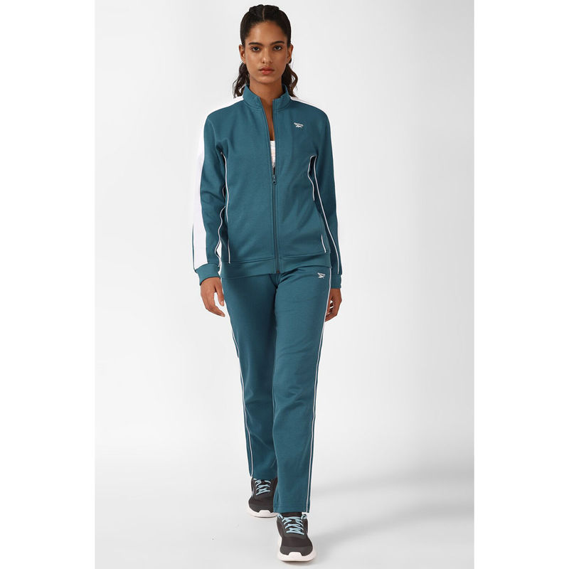Reebok Women Blue Tracksuit (Set of 2) (S)