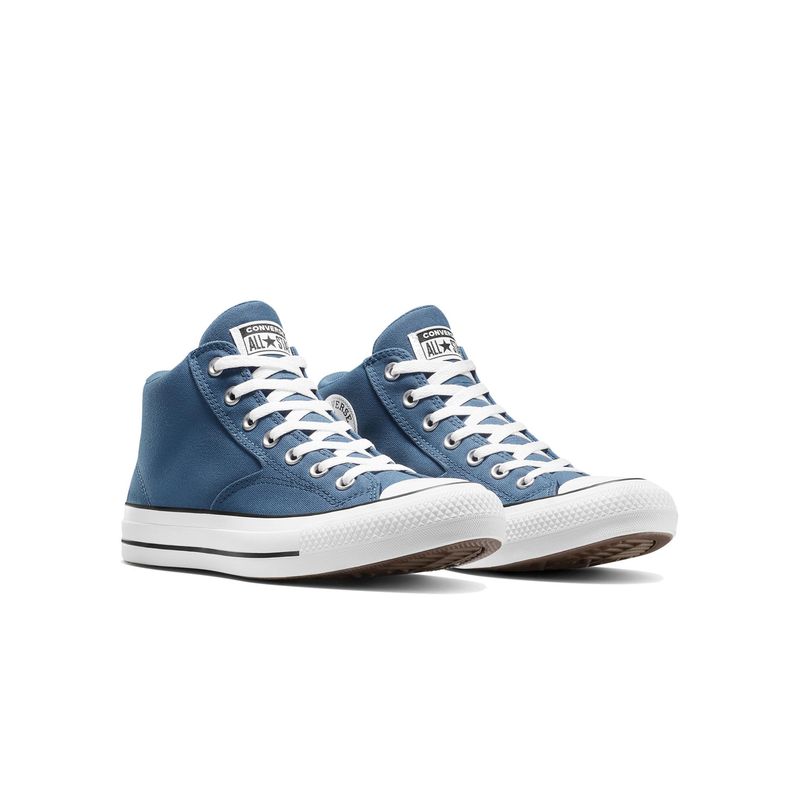 Converse Blue Unisex Chuck Taylor All Star Malden Street Mid Top Sneakers (UK 10)