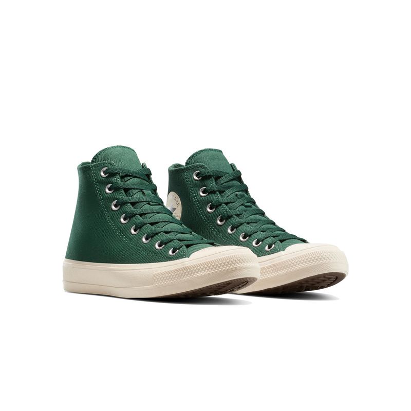 Converse Green Unisex Chuck Taylor All Star Durable Mid Top Sneaker (UK 11)