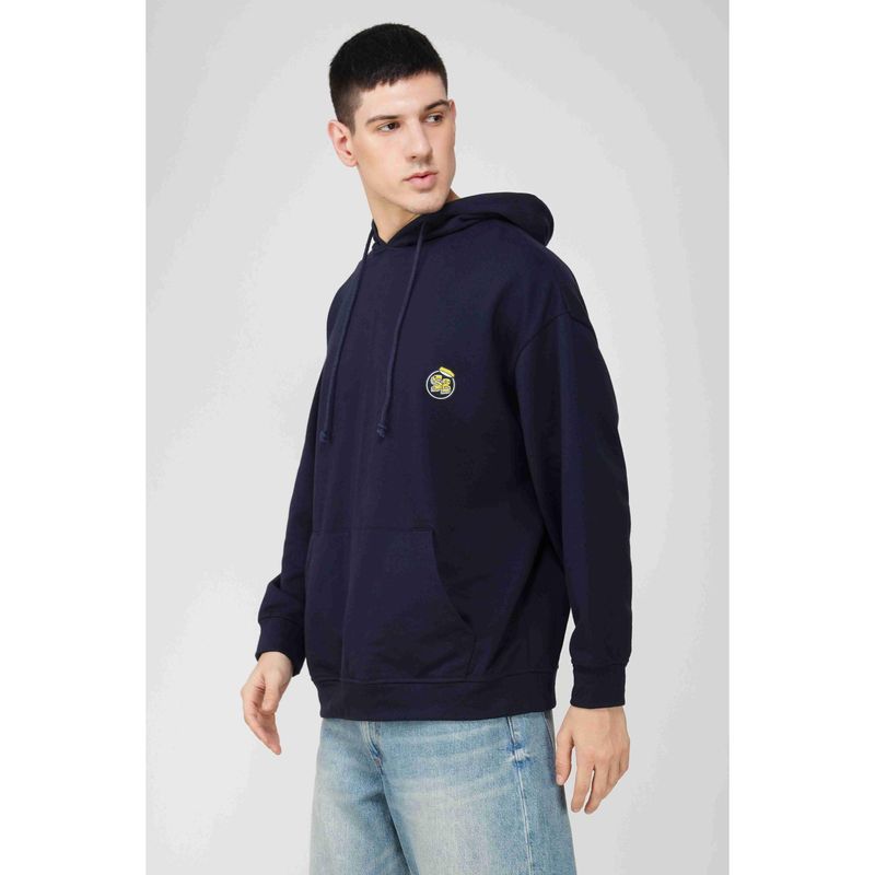 The Clothing Factory Sponge Bob- Gnarly Printed Oversized Men's Hoodie (3XL-4XL)