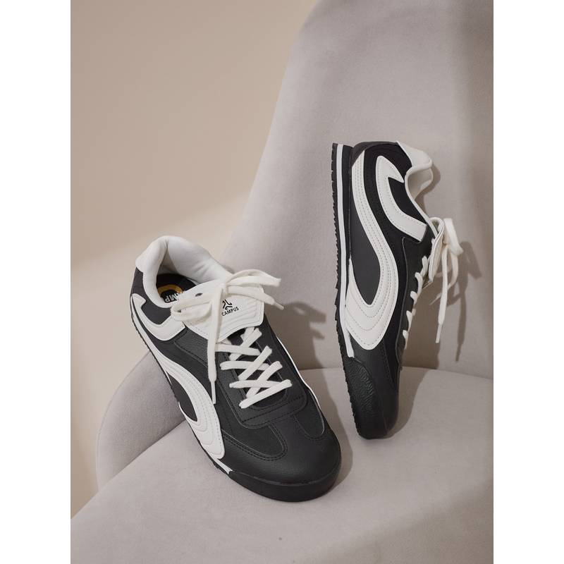 Campus Highbird Women Black Sneakers (UK 5)
