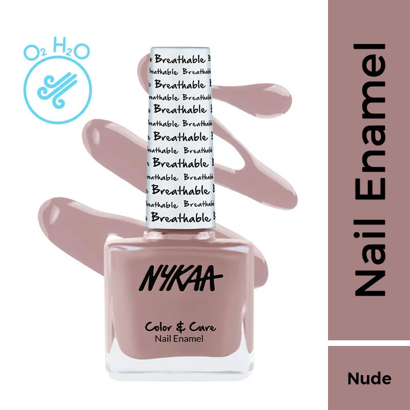 Nykaa Breathable Nail Enamel - Bare Skin - 318