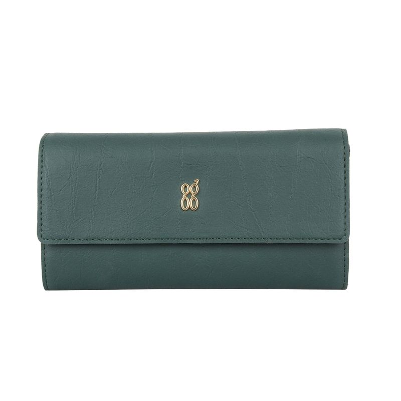 Buy Baggit Ibiza Large Green Harmonium Wallet Online