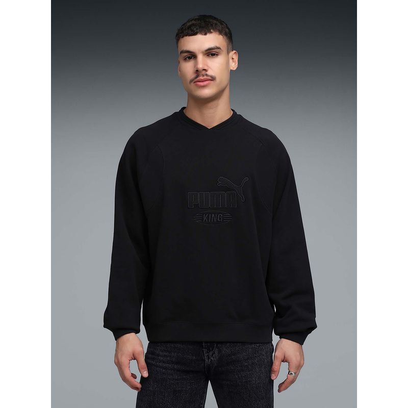 Puma KING Men's Cotton Crew Sweatshirt (XS)