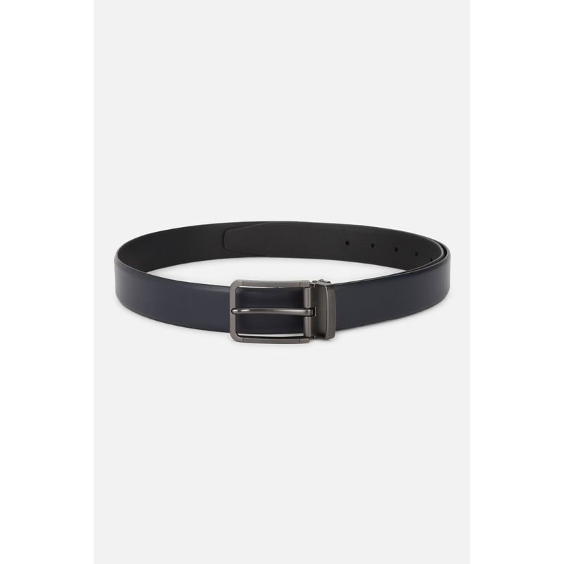 Van Heusen Men Navy Blue Solid Formal Belt Buy Van Heusen Men Navy