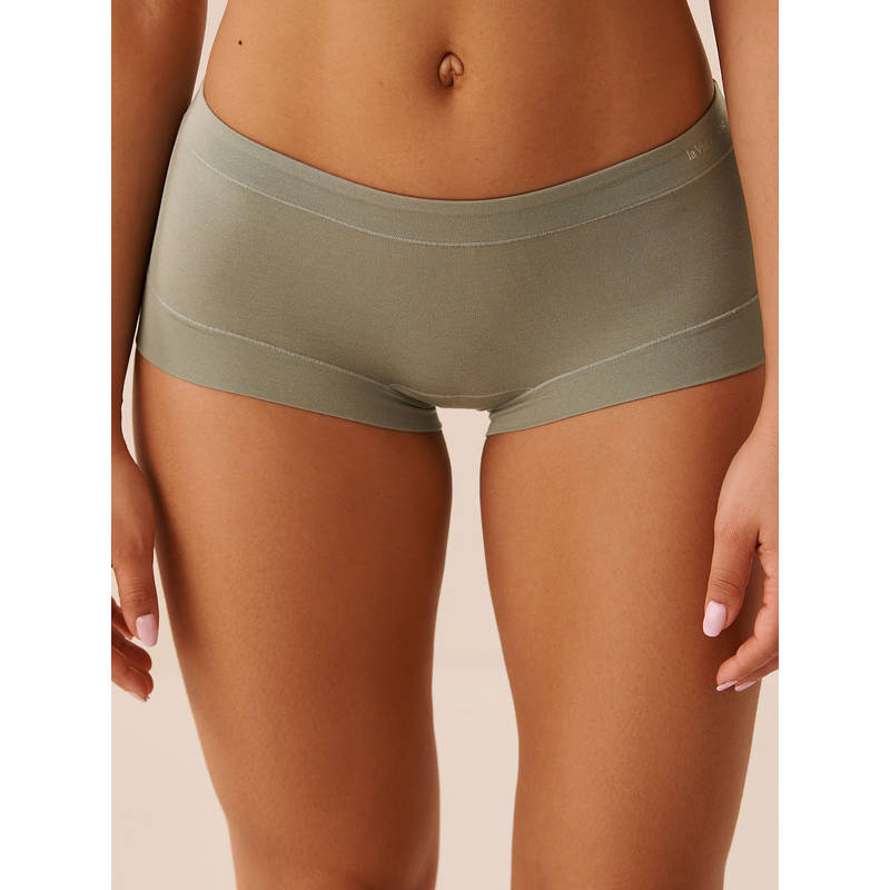 La Vie En Rose Modal Boyshort Panty Green (S)
