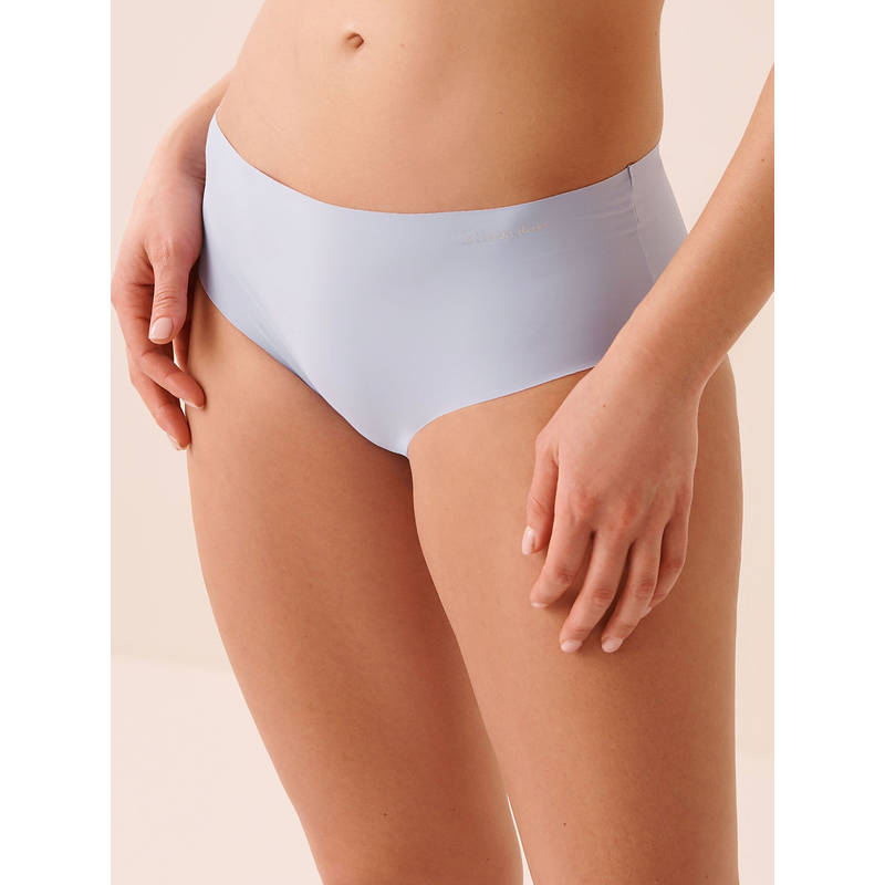 La Vie En Rose Microfiber Invisible Hip Hugger Panty Blue (S)