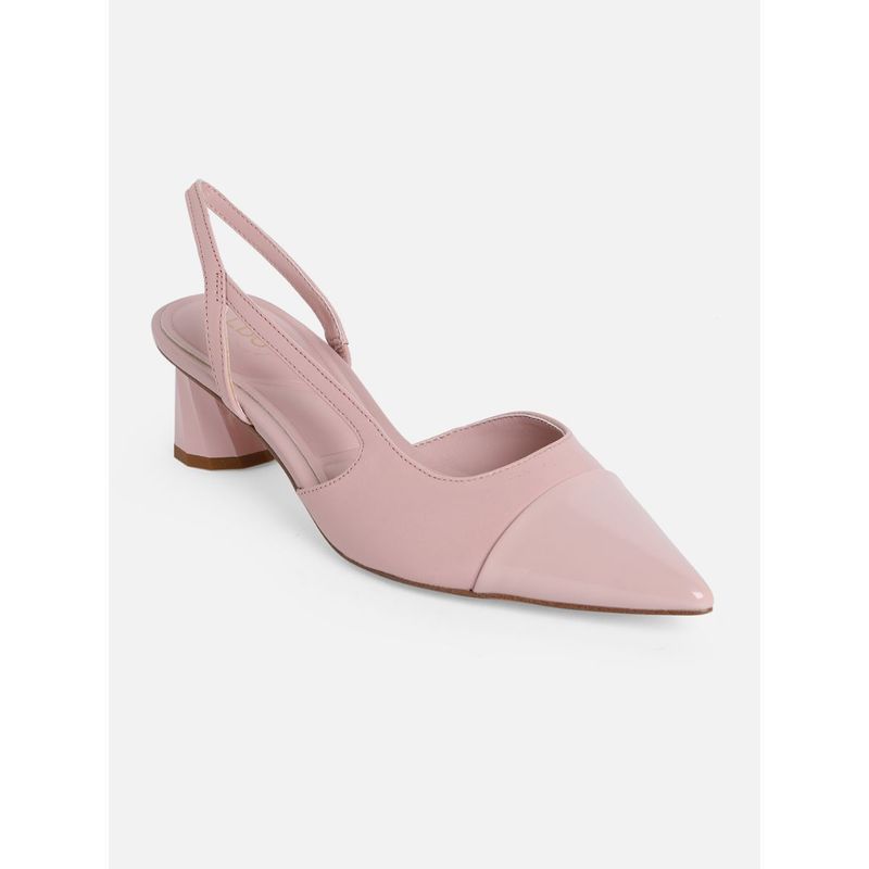 Aldo Womens Block Heels Shoes Pink (UK 3)