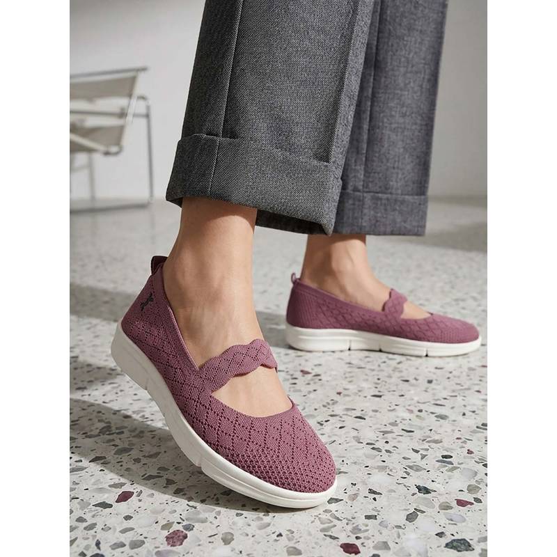 Carlton London Women Purple Ballerina (EURO 36)